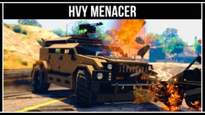 GTA Online: Новый транспорт с оружием – HVY Menacer