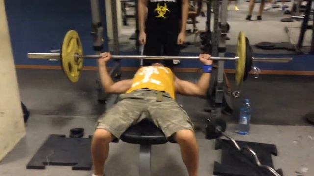 Жим лежа 90 кг. 23.09.2014 смотреть онлайн