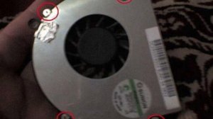 Acer Aspire 5520g  Чистка системы охладжения(Кулера)