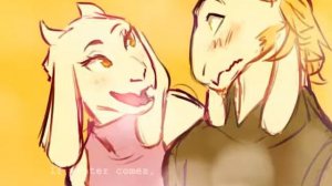 Asgore and toriel ( undertale )