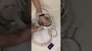 LEDCITY:СБОРКА И ПОДКЛЮЧЕНИЕ СВЕТОДИОДНОЙ ПОТОЛОЧНОЙ ЛЮСТРЫ "6 КОЛЕЦ" |#освещение #ledcity