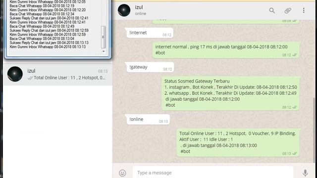 Whatsapp Bot and Mikrotik - H.Z NET VIDEO смотреть онлайн