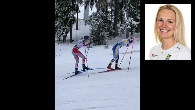 ШОК! Сцепились лыжами - не разорвёшь! Разбор необычного момента! смотреть онлайн