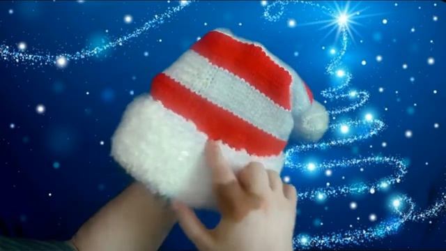 Вязаный Новогодний Колпак спицами - ManKnittersDiary смотреть онлайн