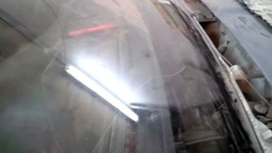 Как вырезать лобовое стекло канцелярским ножом??? РЖАМОБИЛЬ Toyota Caldina