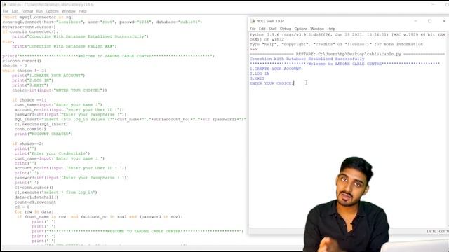 Class 12th Computer Science | Cable Management System in Python and Mysql | Python Project | CBSE