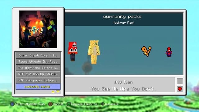 Minecraft PS3 Foxcraft V9.1 Download (custom skins and stuff) смотреть онлайн