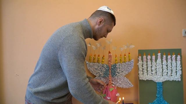 Ханука 2020 - Зажигание пятой свечи смотреть онлайн