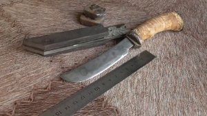 Нож дамасский от и до