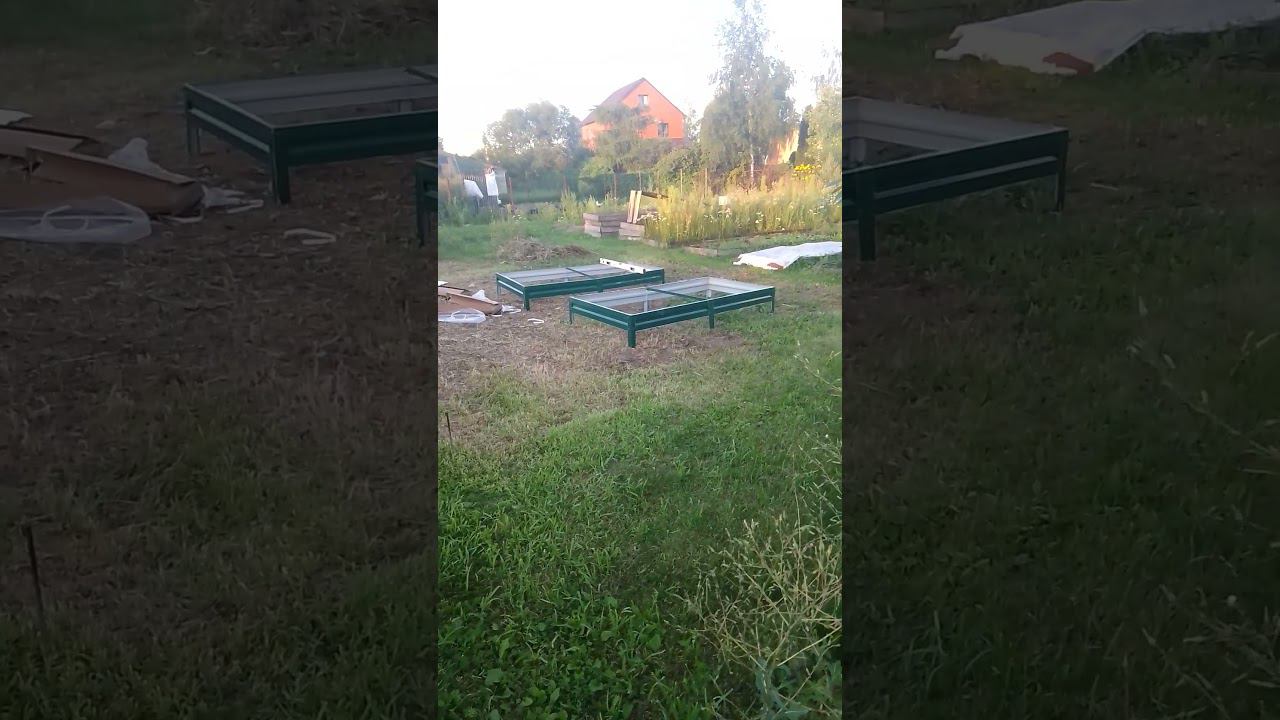 и вторую успели #деревенскаяжизнь #огород #дача #природноеземледелие #грядки #мульчирование