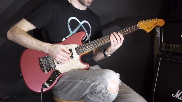 Fender 1965 Mustang Burgundy Mist Metallic Guitar смотреть онлайн