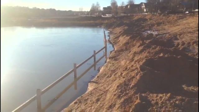 Берегоукрепление шпунтом
