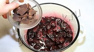 Сливовое варенье с шоколадом, рецепт приготовления