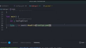 Как читать файл YAML в Go