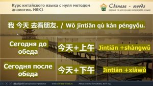 24 урок. Время суток на китайском языке.