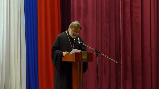 Прот. Сергий Малышев -  доклад «Семейные ценности как основа физического и духовного здоровья нации