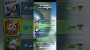 Sonic Forces Speed Battle|Cream's Gameplay 29