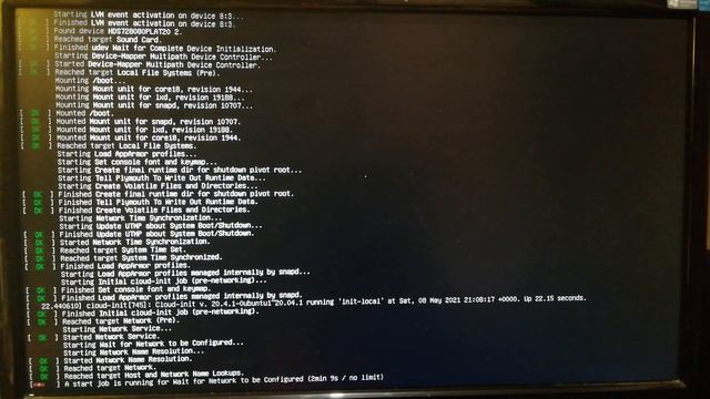 Установка и обновление системы Ubuntu Server 20 04 LTS смотреть онлайн