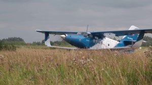 Новый Ан-2 совершает первый взлет в Новосибирске
