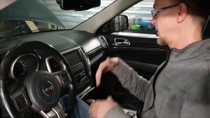 Jeep Grad Cherokee WK2 замена подогрева сидений и вывод их на штатные кнопки