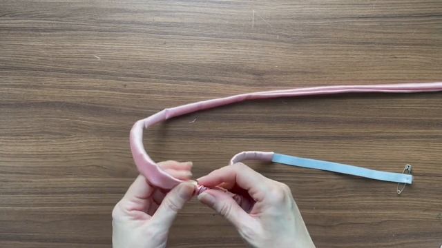 DIY Scrunchie Headband Tutorial | How To Make Slim Satin Headband