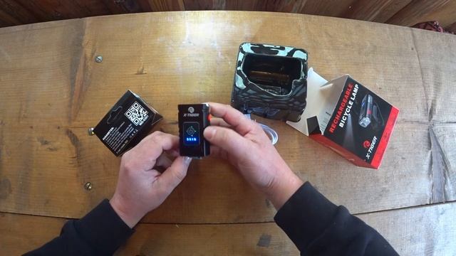 Велоліхтарик з китаю X-TIGER смотреть онлайн