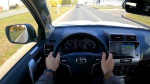 NEW TOYOTA LC PRADO - POV Test Drive 4K