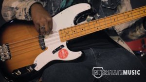 Squier Classic Vibe '50s Precision Bass Guitar, 2-Color Sunburst | Interstate Music