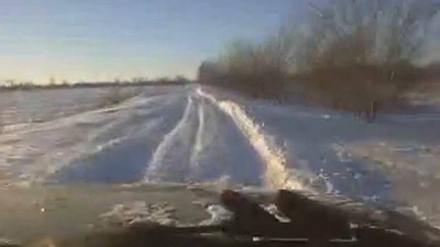 Дорога в Багаевскую...02.02.2014...(2) смотреть онлайн