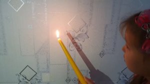 Фокус со свечой . Простой способ удивить детей