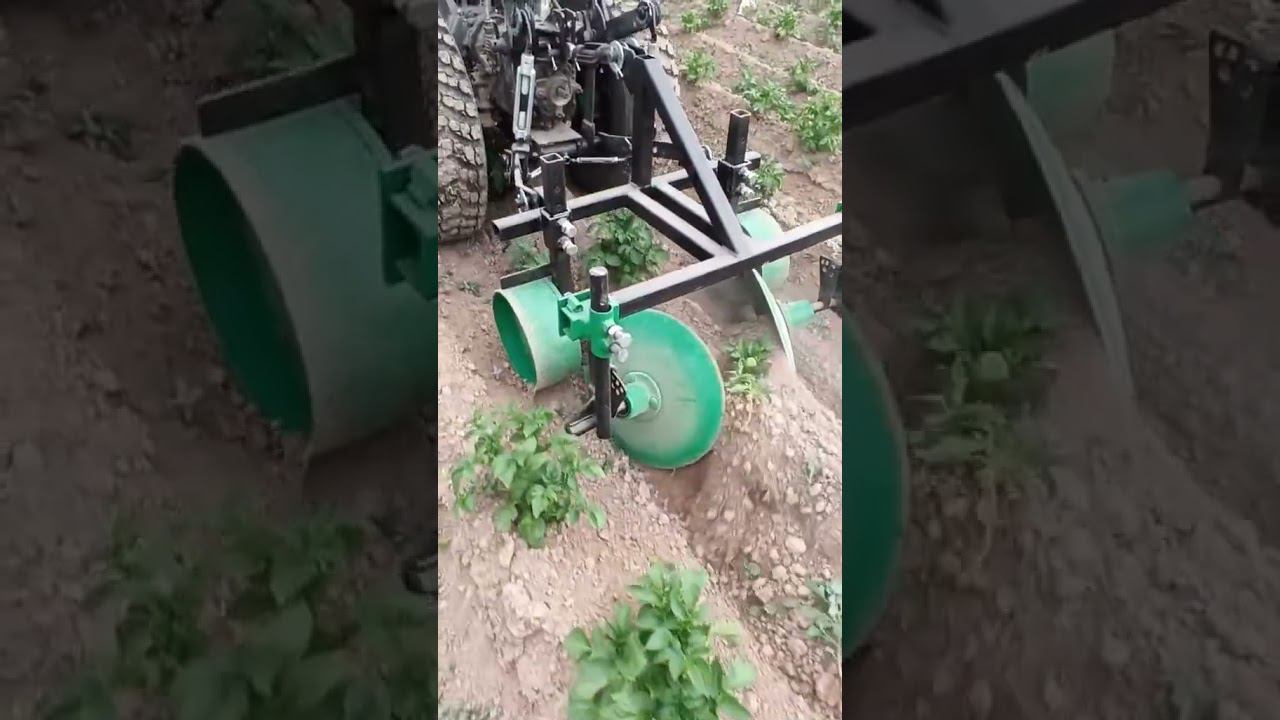 Окучивание картофеля