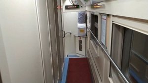 Обзор двухэтажный поезд Смена А. Бетанкур Москва - Санкт-Петербург