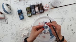 Decoupage ? eggs with girls and flowers #ITDCollection ? DIY tutorial...