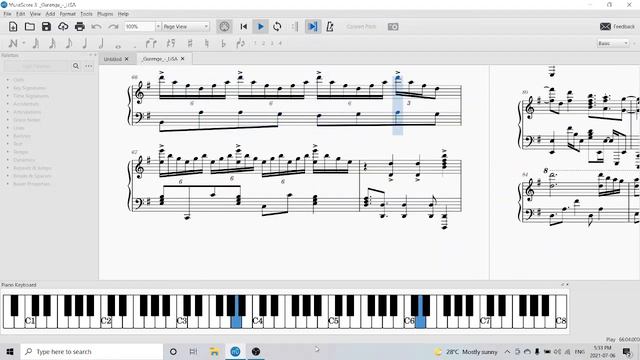 Gurenge preformed live by Animenz transcribed by piano transcripter смотреть онлайн