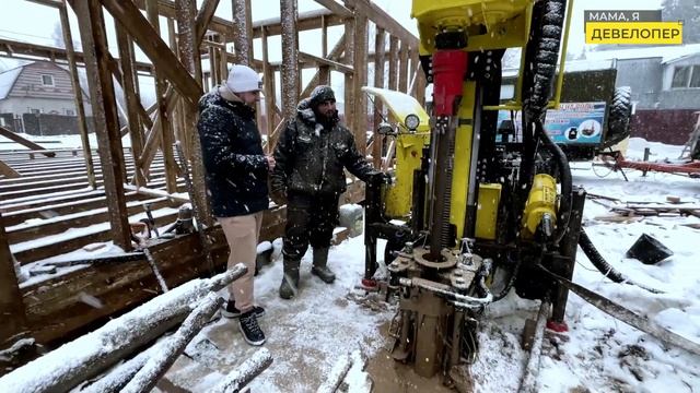 Проект "Руза 10" день 47. Бурим артезианскую скважину. смотреть онлайн