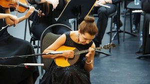 С. Рахманинов "Пляска цыганок" из оперы "Алеко" Исп. Галина Мисирханова (домра) и симф. оркестр ВГИ