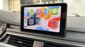 Audi A4 B9 2017 Instalare Carplay Android Auto Audi Smartphone