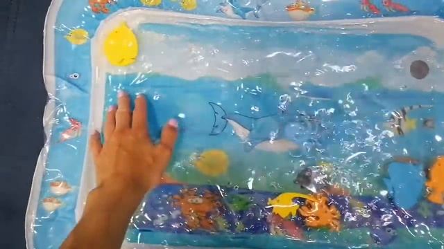 Игровой водный коврик для детей смотреть онлайн