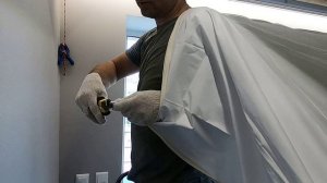 Как сделать углы световых линий и окончание и как установить карниз ПК5 (gardina02)