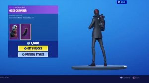 FORTNITE NEW CHAOS AGENT OUTFIT AND BLACK OOZE WRAP!!!