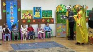 Праздник Осени 2-3 года Песенка про зайчика Детский клуб Капитошка