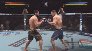 Полный бой Ислам Махачев VS Джастин гейджи