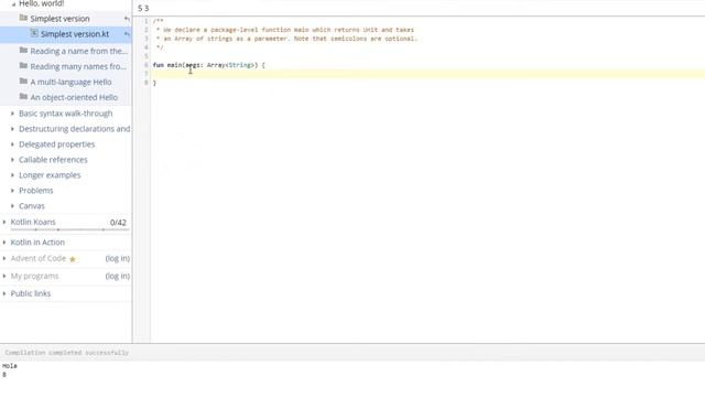 Introducción rápida a Kotlin смотреть онлайн