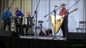 Ансамбль "Частушка"  в Советске . Анастасия и Захар Заволокины