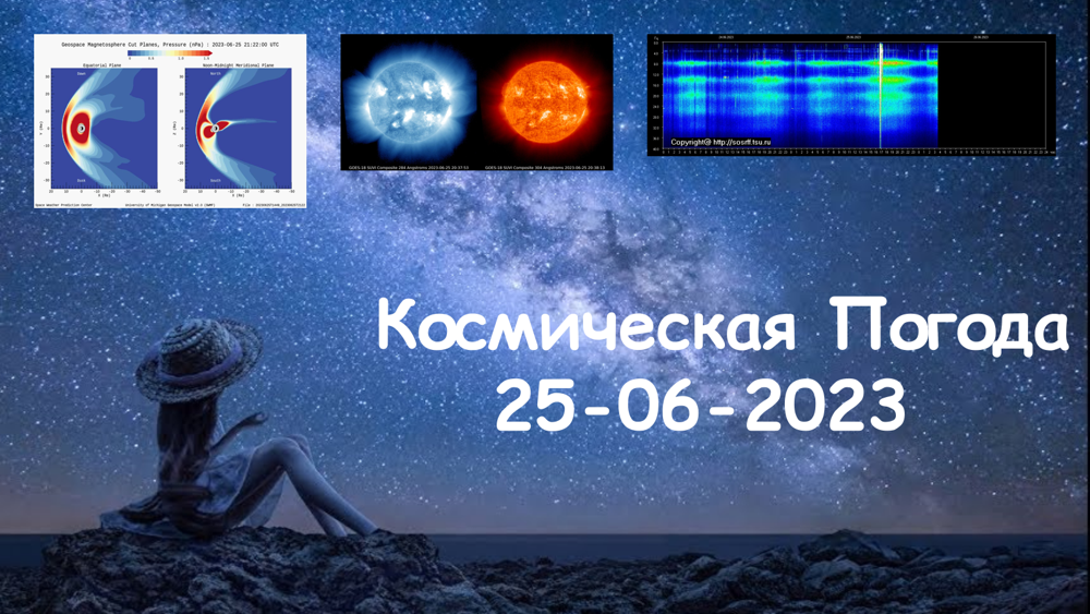 Космическая Погода 25.06.2023