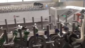 Линия окутывания на ПУР клее LM 300 F6 P