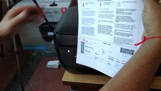 How to 1st time use hp 3835 printer (Part- 2) HP 3835 Printer Review
