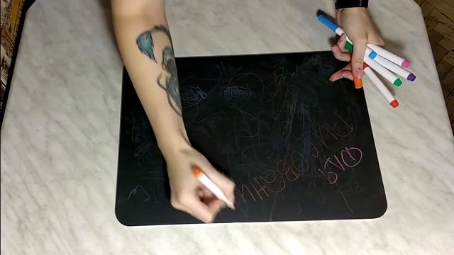 Свето-меловая доска Freeze Light - рисуем светом и мелом смотреть онлайн