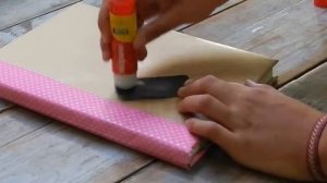 Как украсить тетрадь DiY