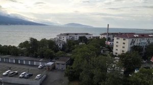 Новороссийск. Гостиница Новороссийск, вид на море из номера.